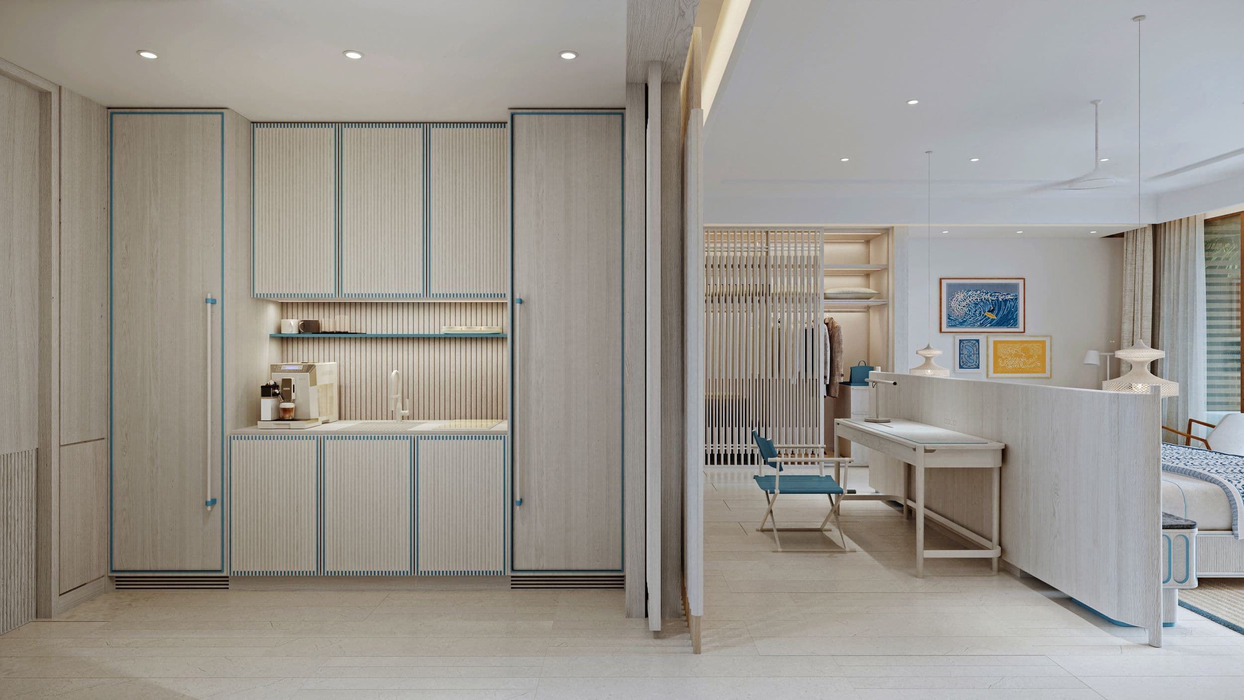 Vie L'Ven Oceanic Blue Executive Guest Suite