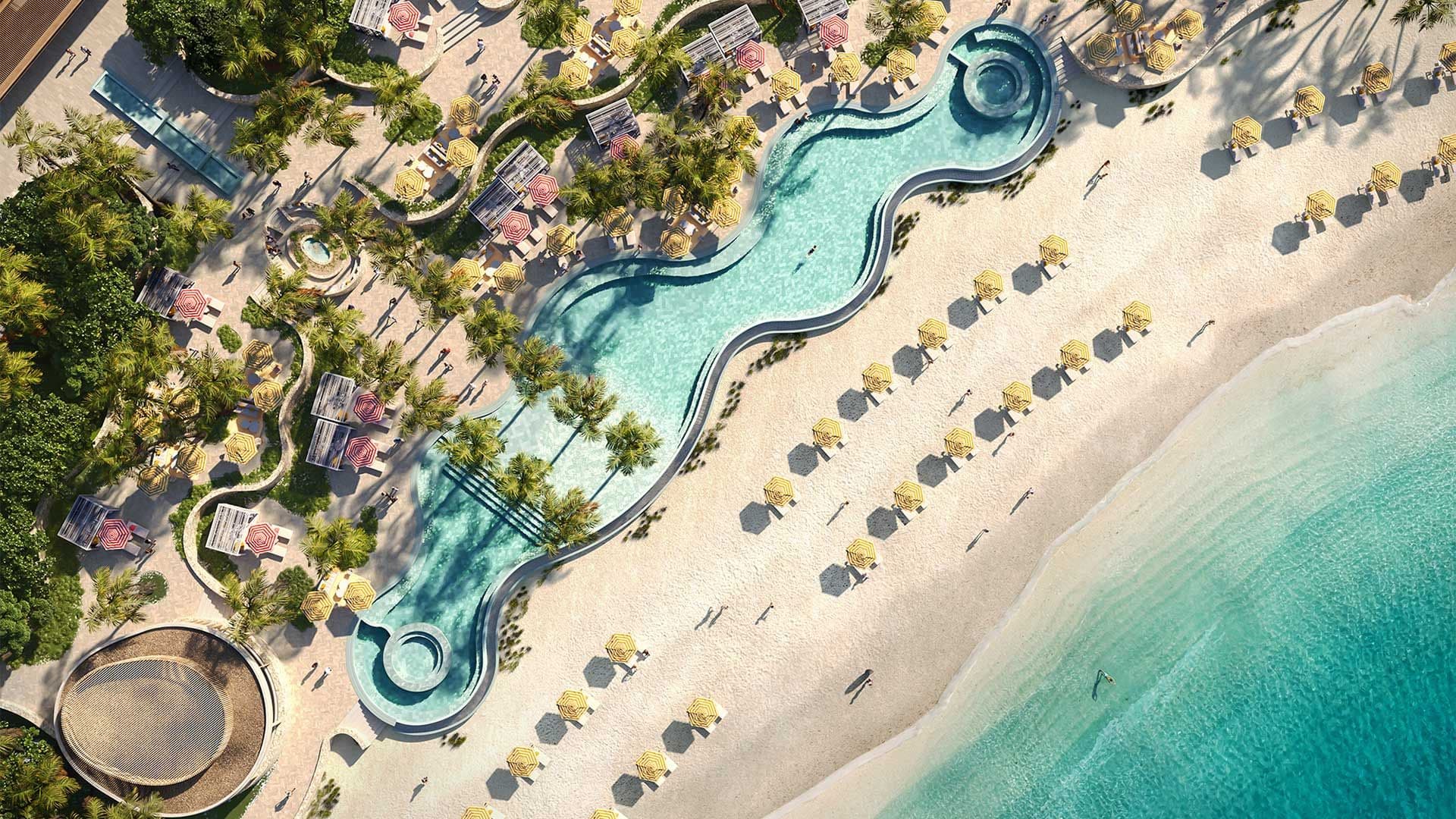 Vie-L'Ven Main pool aerial